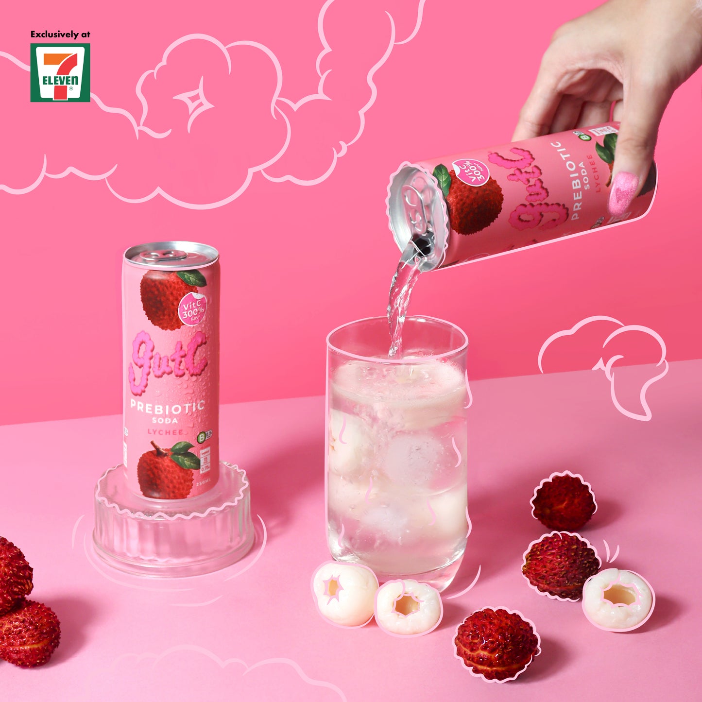 gutC Lychee (12 x 250ml)
