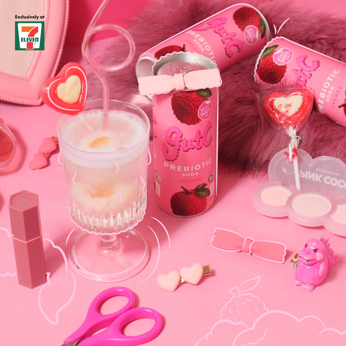 gutC Lychee (12 x 250ml)