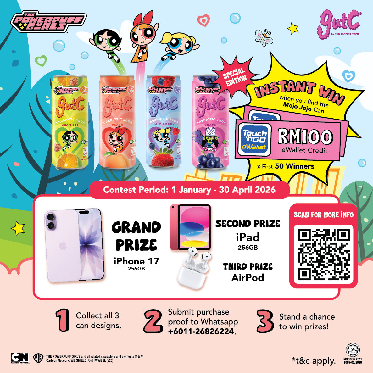 gutC & The Powerpuff Girl (Phrase 1)Terms and Conditions