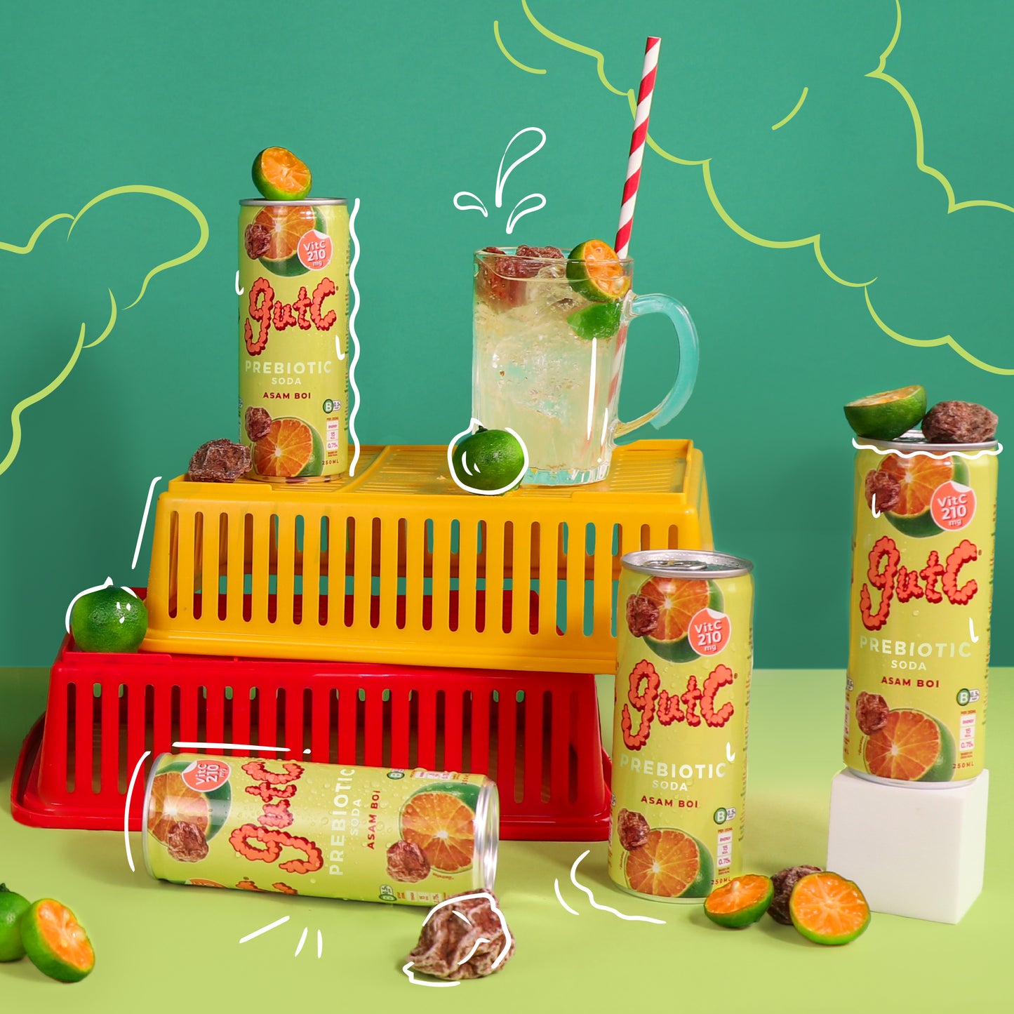 gutC Asam Boi (12 x 250ml)