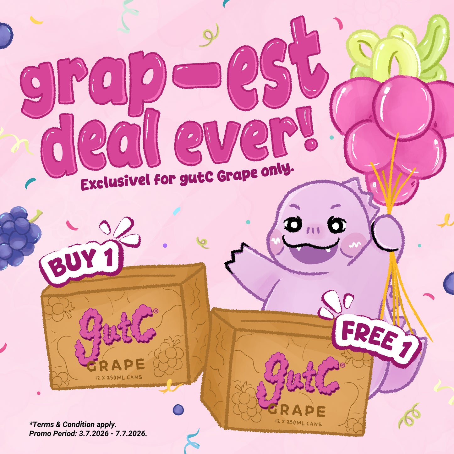 gutC Grape [BUY 1 FREE 1]