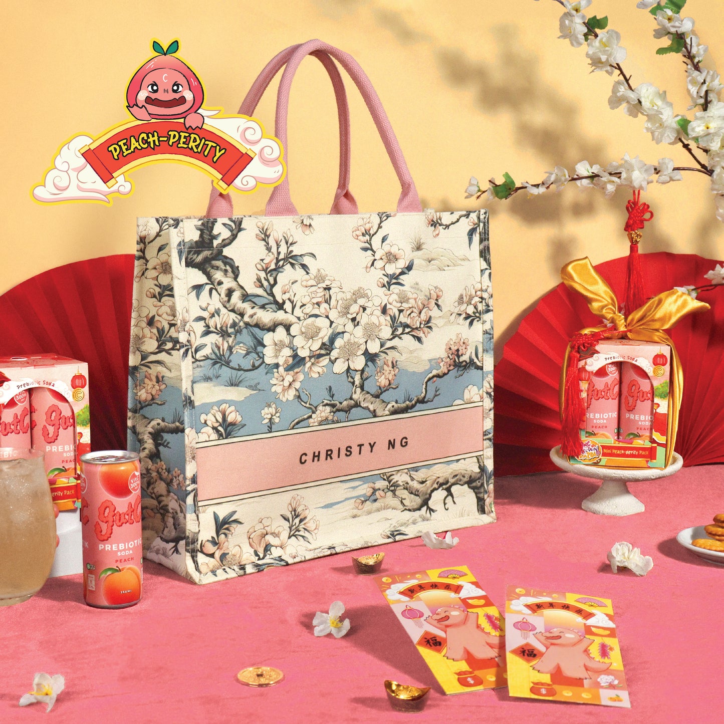 gutC x Christy Ng Peach-perity Pack