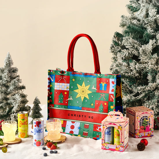 [PRE-ORDER] gutC x Christy Ng Christmas Large Canvas Bag Pack