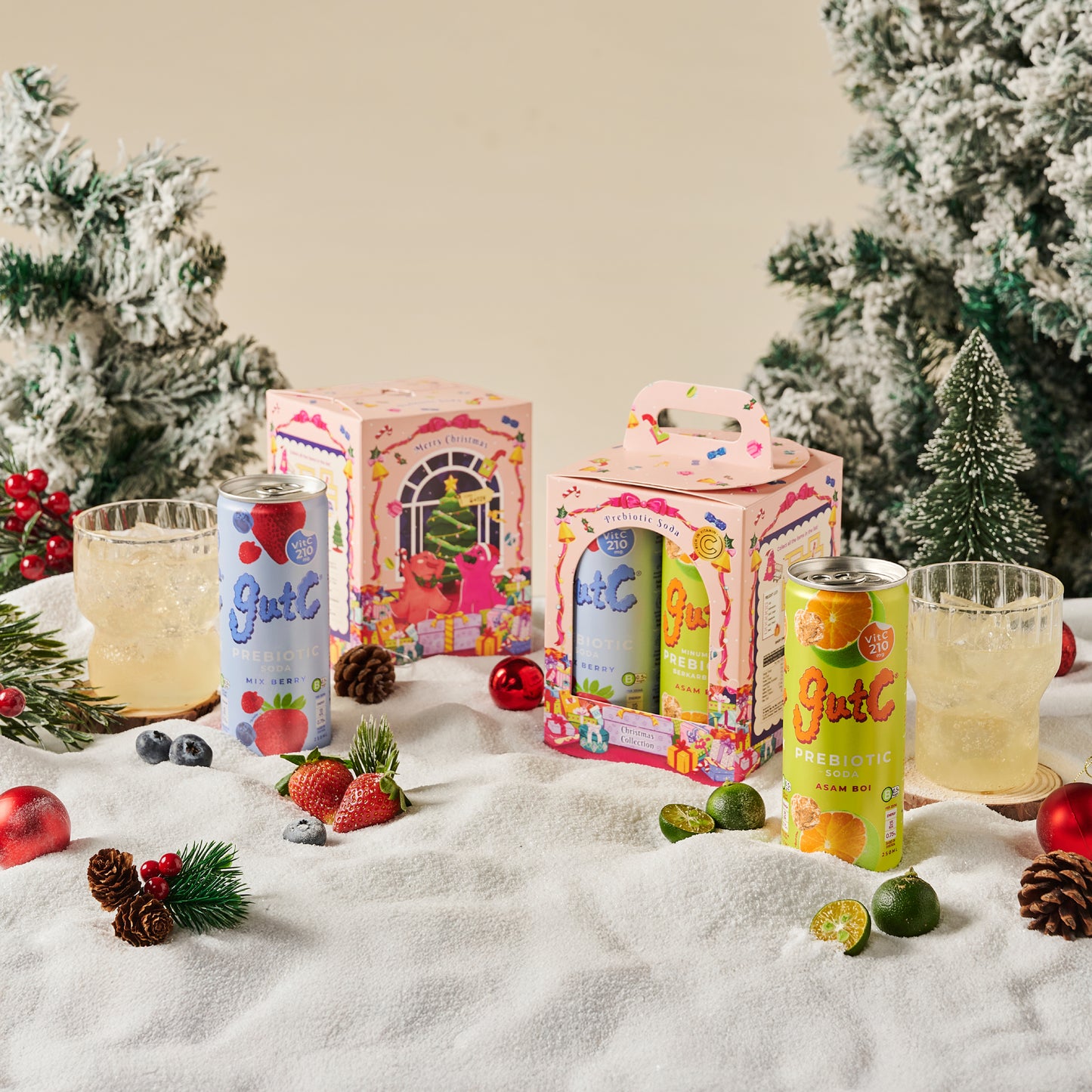 [PRE-ORDER] gutC x Christy Ng Christmas Mini Canvas Bag Pack