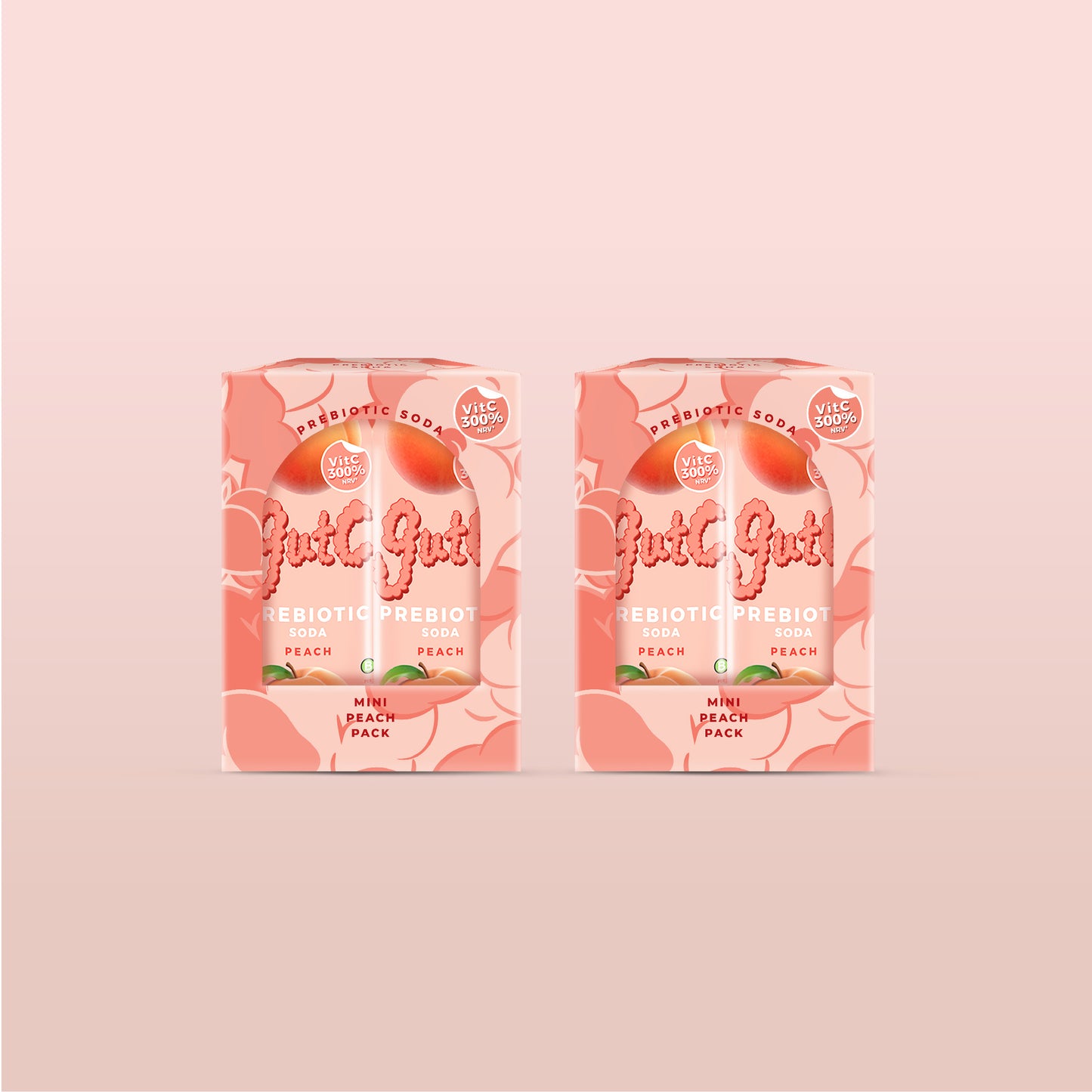 Double Mini gutC Peach Pack