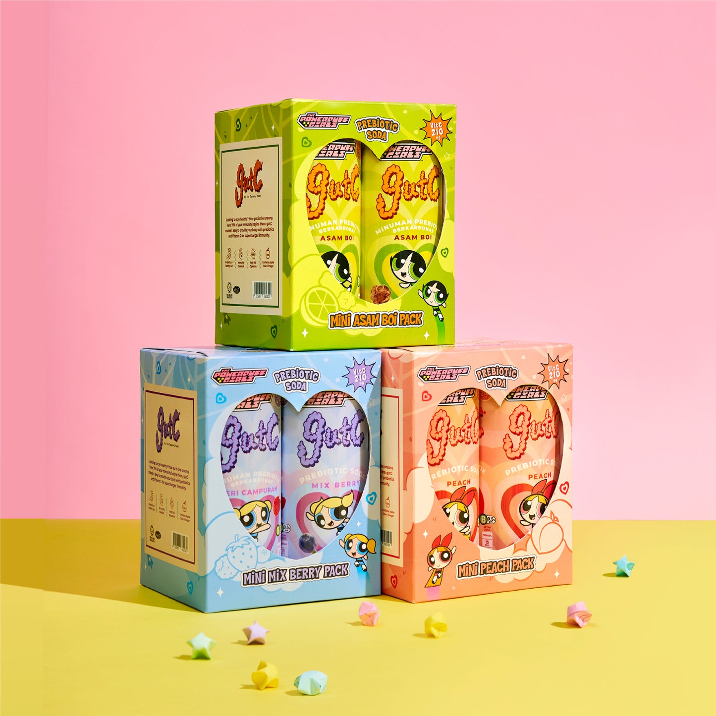 gutC & The Powerpuff Girls CNY Collection (Mix Pack)