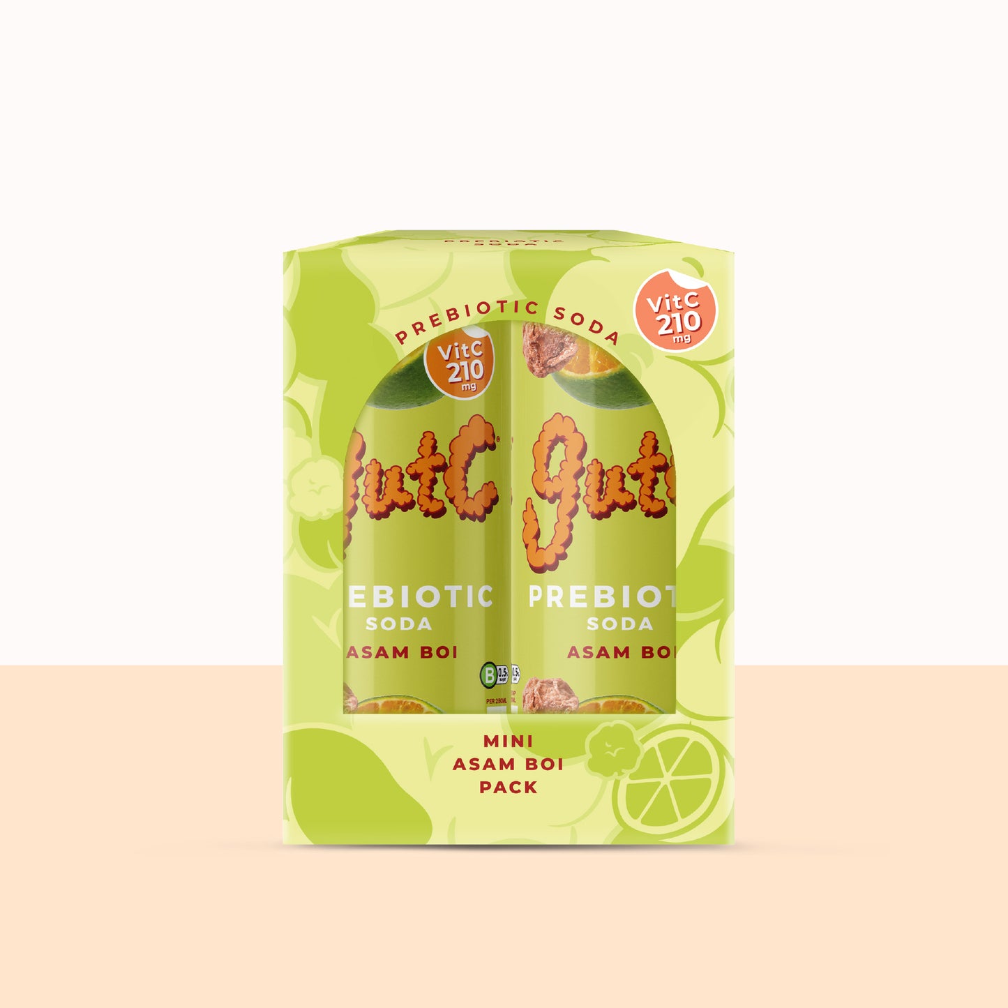 Mini gutC Asam Boi Pack (4 x 250ml)