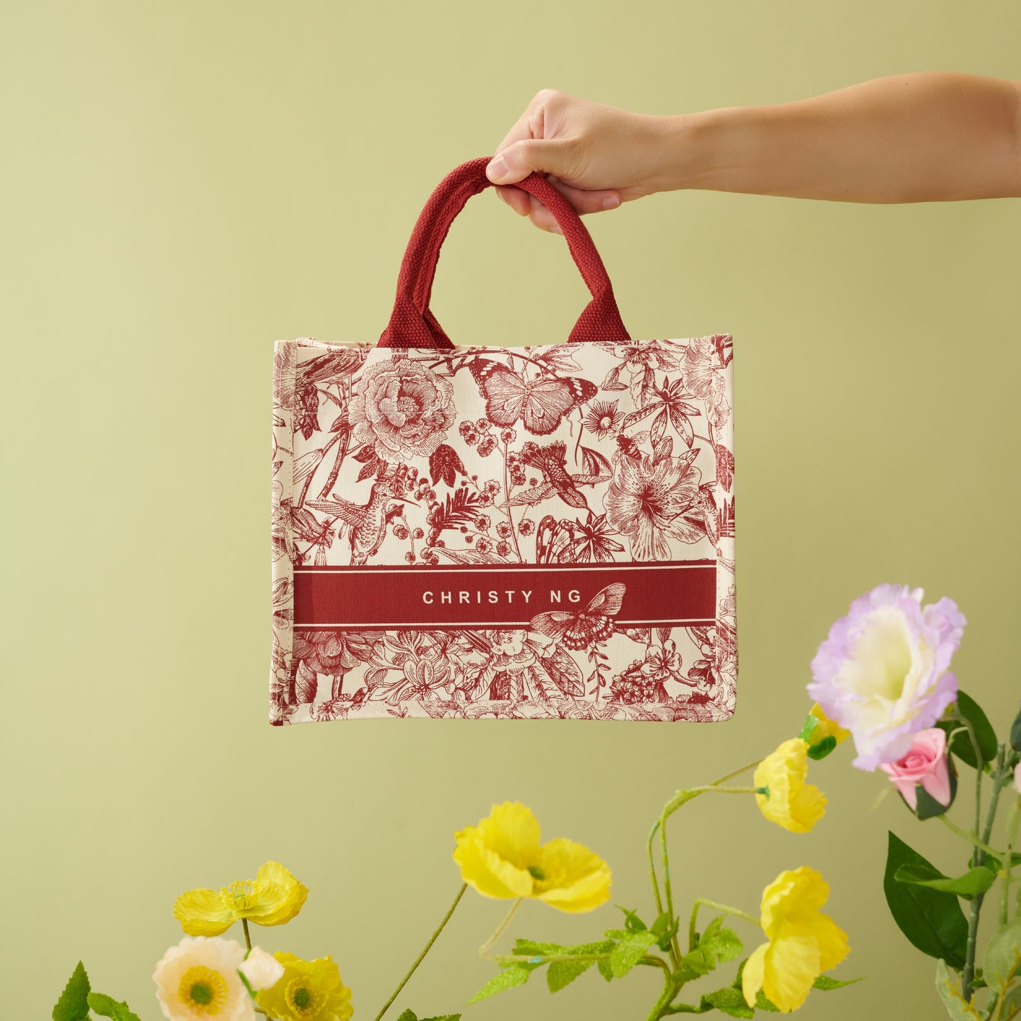 gutC Raya Creamy Bandung x Christy Ng Mini Canvas Bag Pack