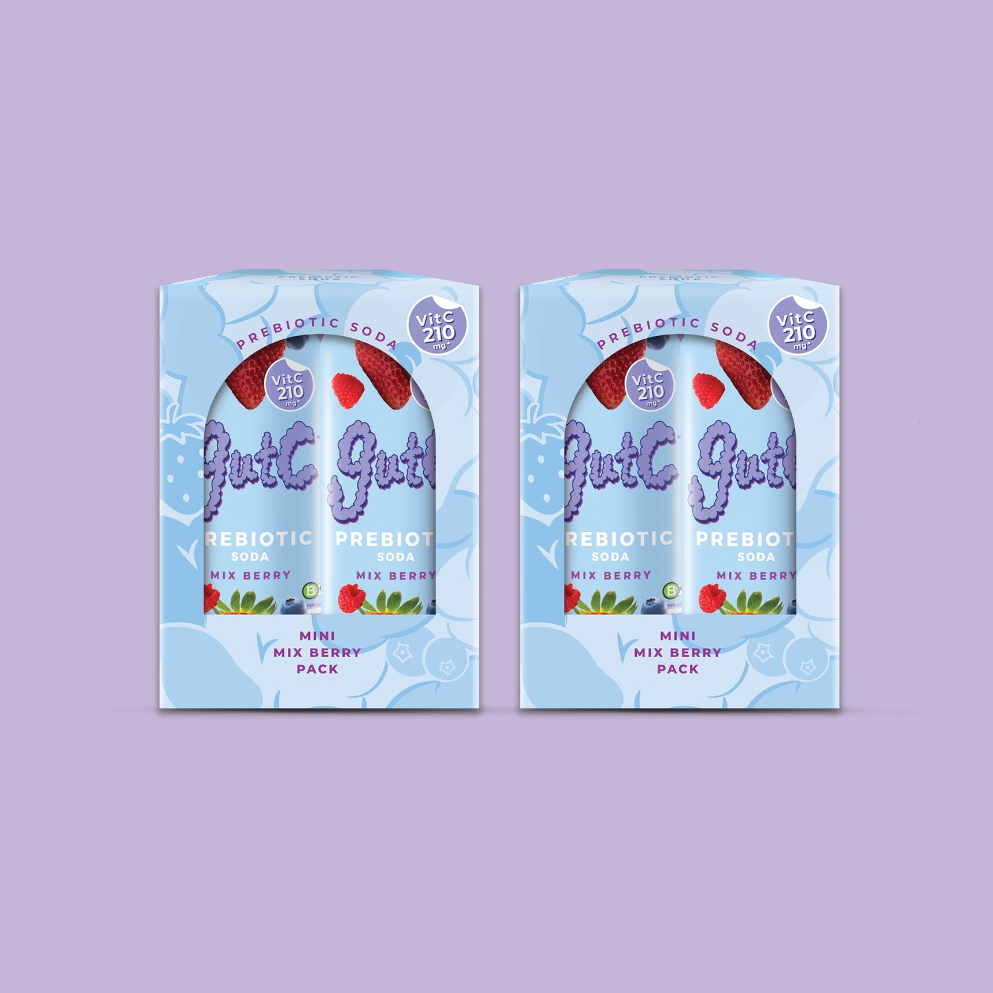 Double Mini gutC Mix Berry Pack