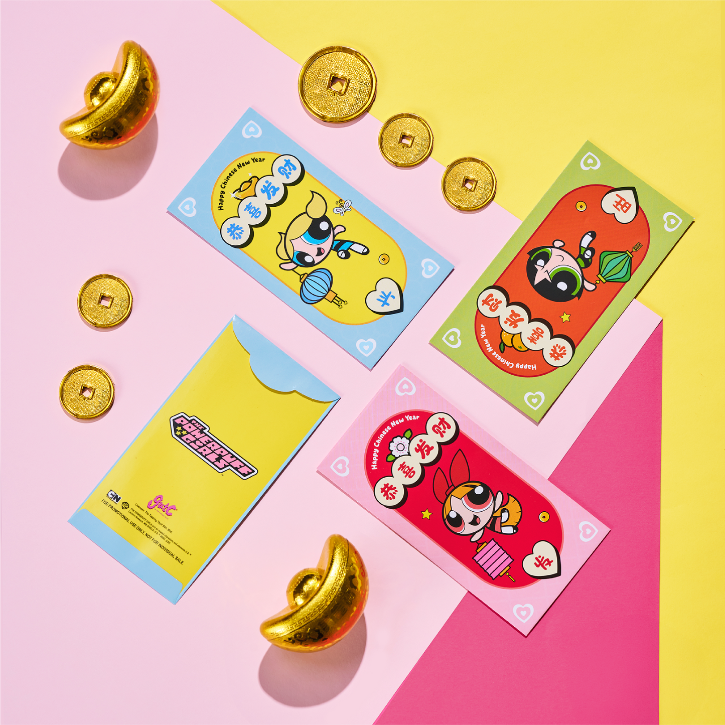 gutC Peach & The Powerpuff Girls CNY Collection