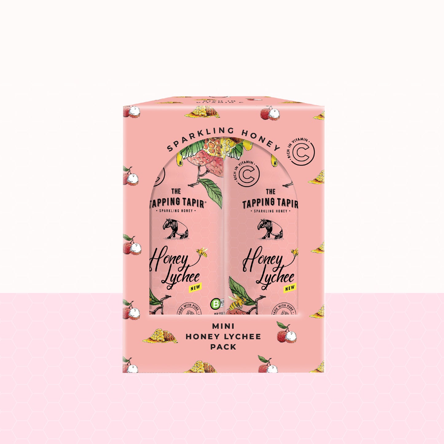 Mini Honey Lychee Pack (4 x 250ml)