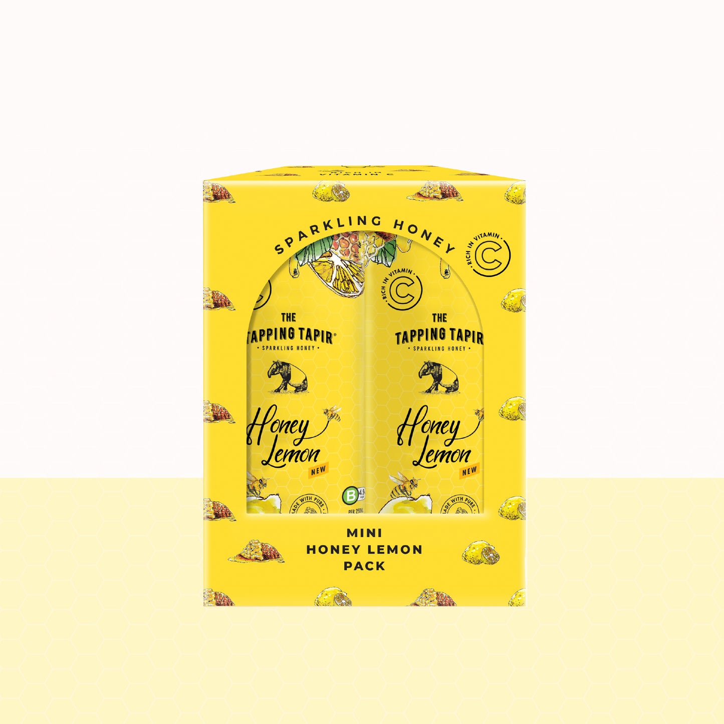 Mini Honey Lemon Pack (4 x 250ml)