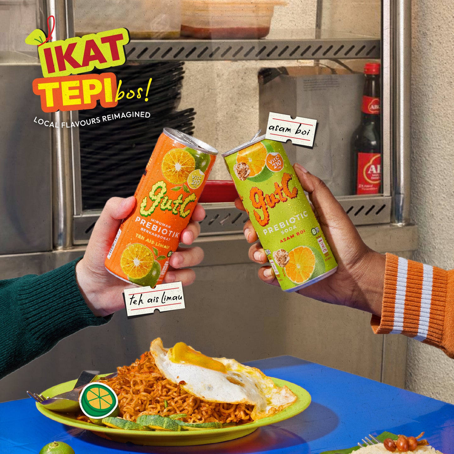 gutC Asam Boi + gutC Teh Ice Limau Mix Pack (12 x 250ml)