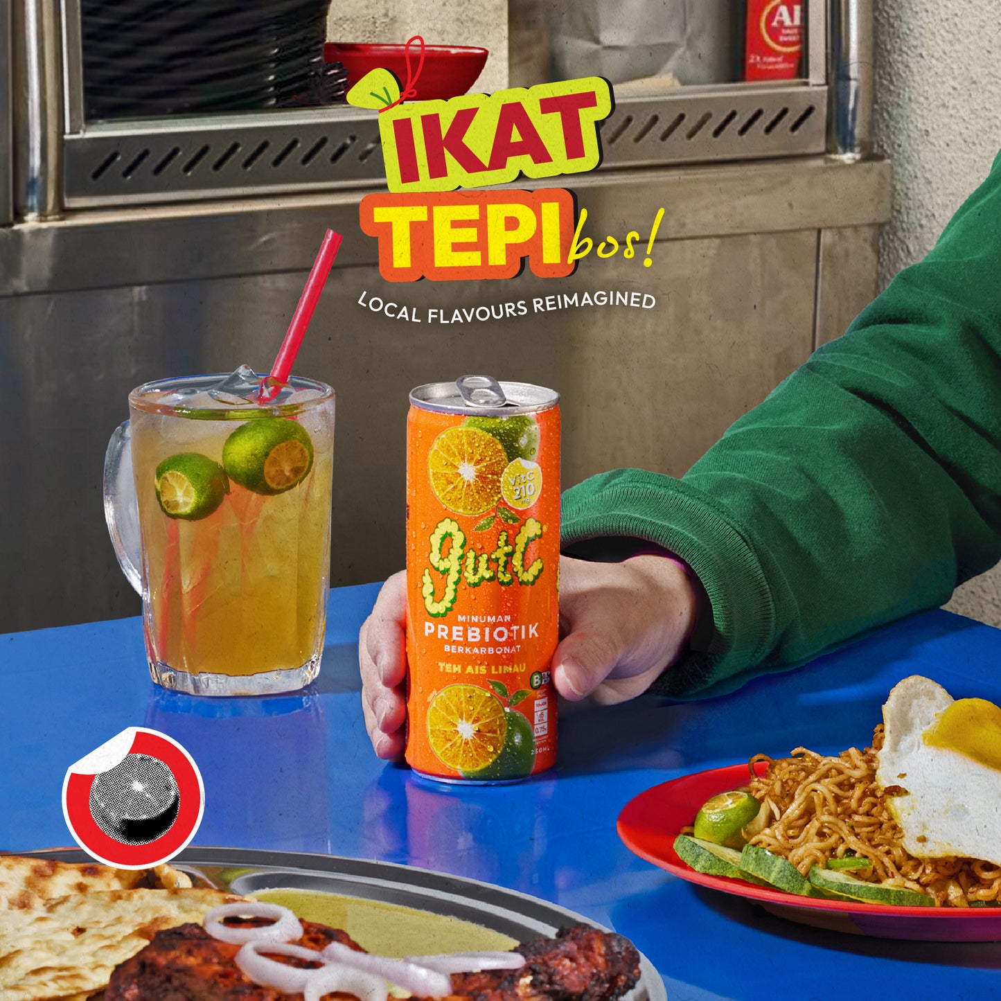 gutC Teh Ice Limau (8 x 250ml)