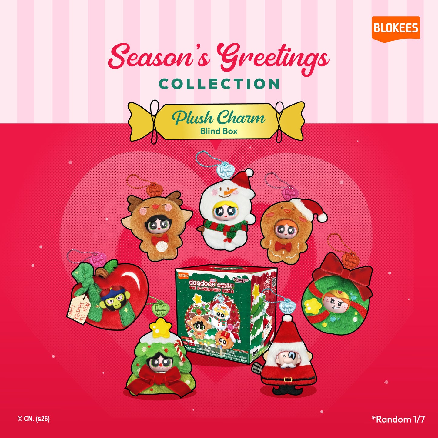 gutC & The Powerpuff Girls x Blokees - Season’s Greetings Collection