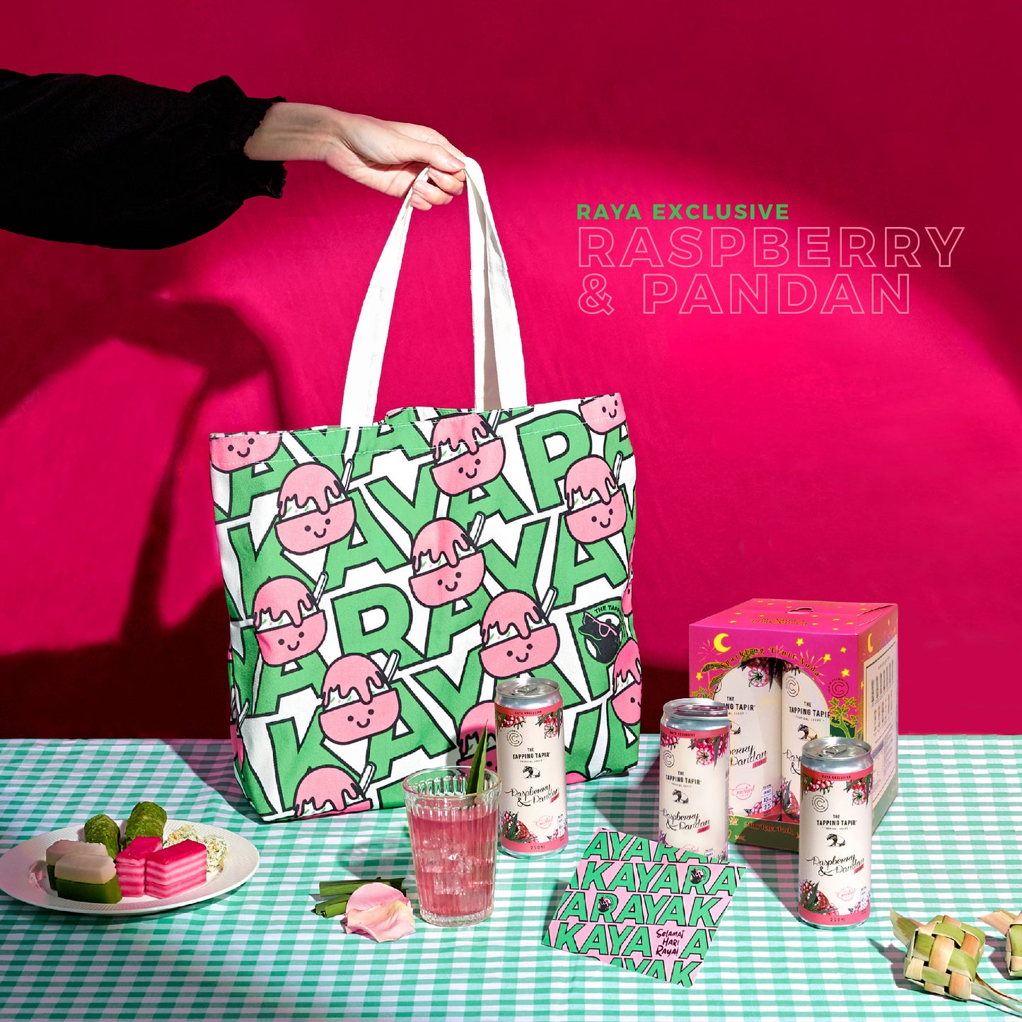 Raspberry & Pandan Pack
